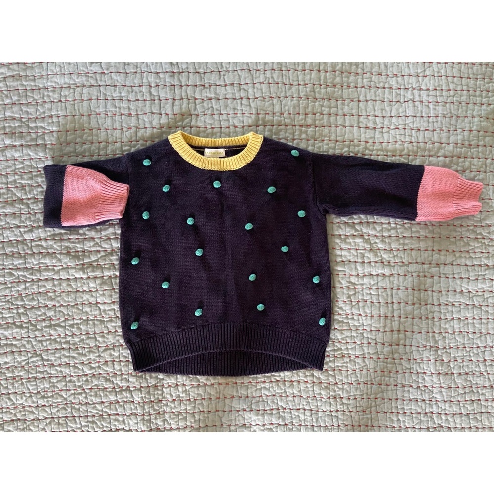 Marcherita kids Pom-pom sweater